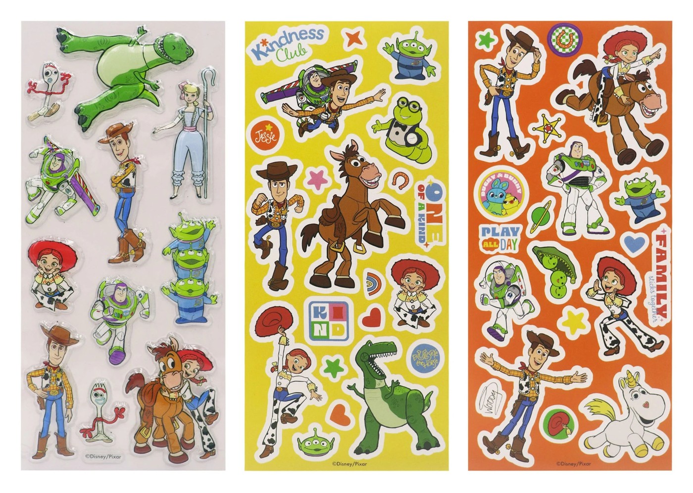 Toy Story Bubble Stickers 3-Pack 2 of 2