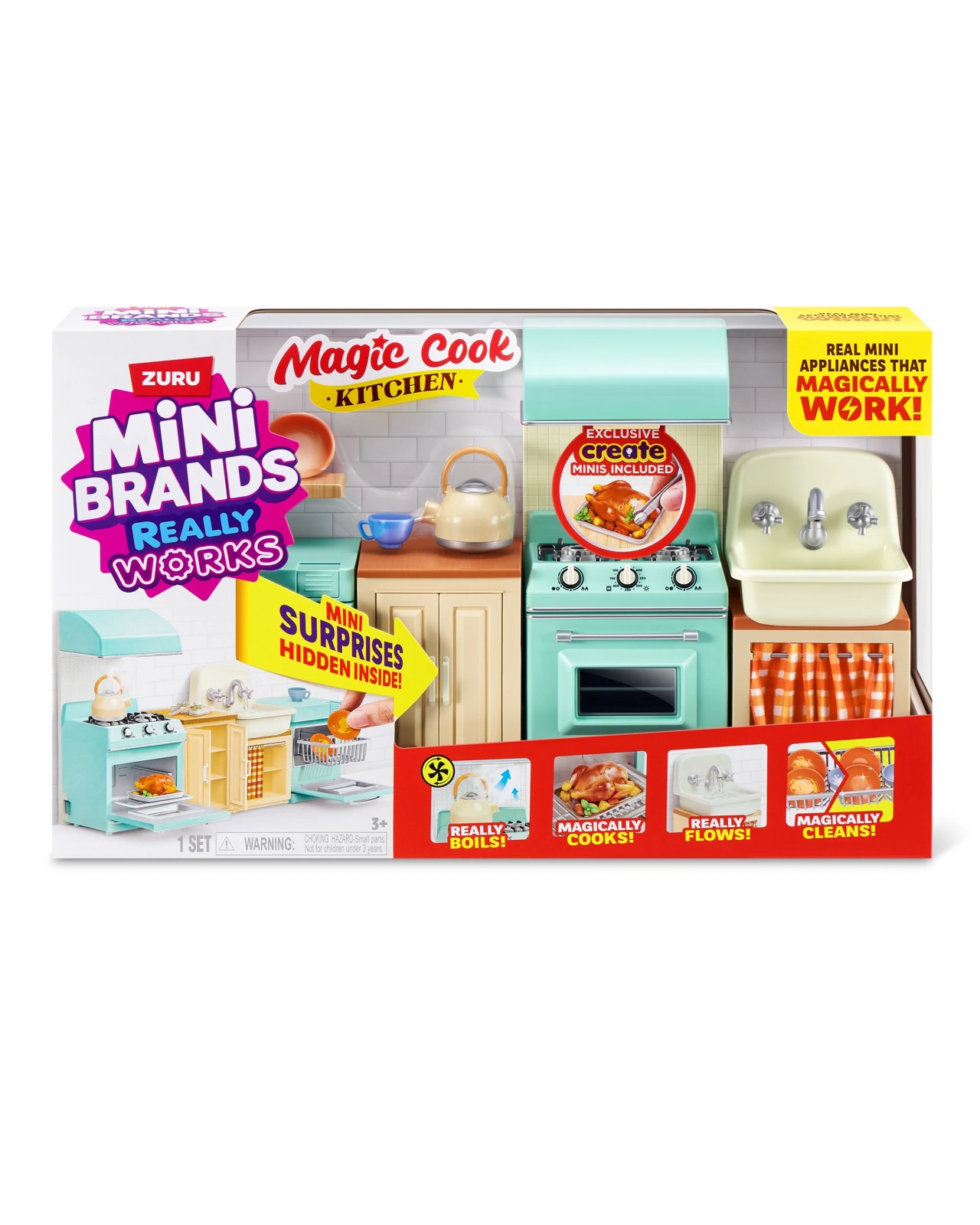 Mini Brands Magic Cook Kitchen Playset Series 1 By ZURU 2 of 2
