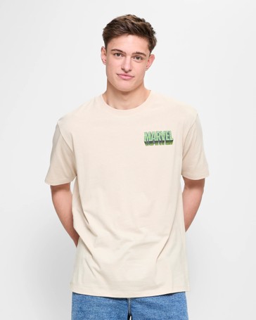 Licensed Marvel Print T-Shirt