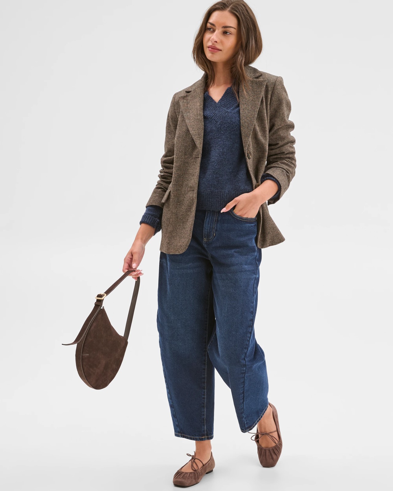 Petites Tweed Blazer 5 of 5