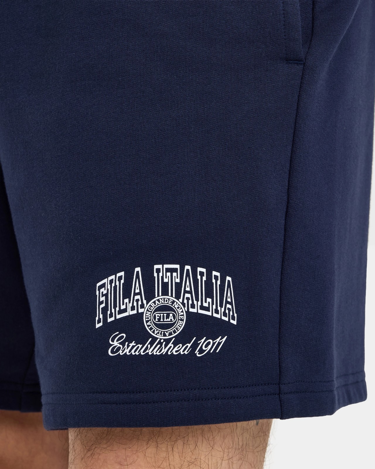 Fila Carlo Fleece Shorts - Navy 4 of 5