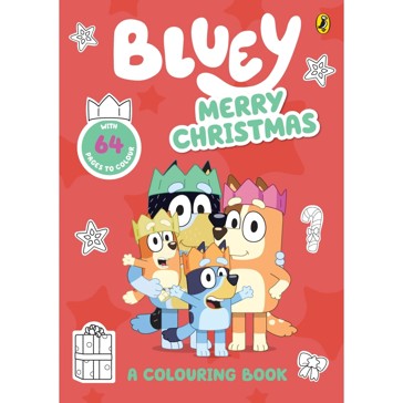 Bluey Merry Christmas: A Colouring Book