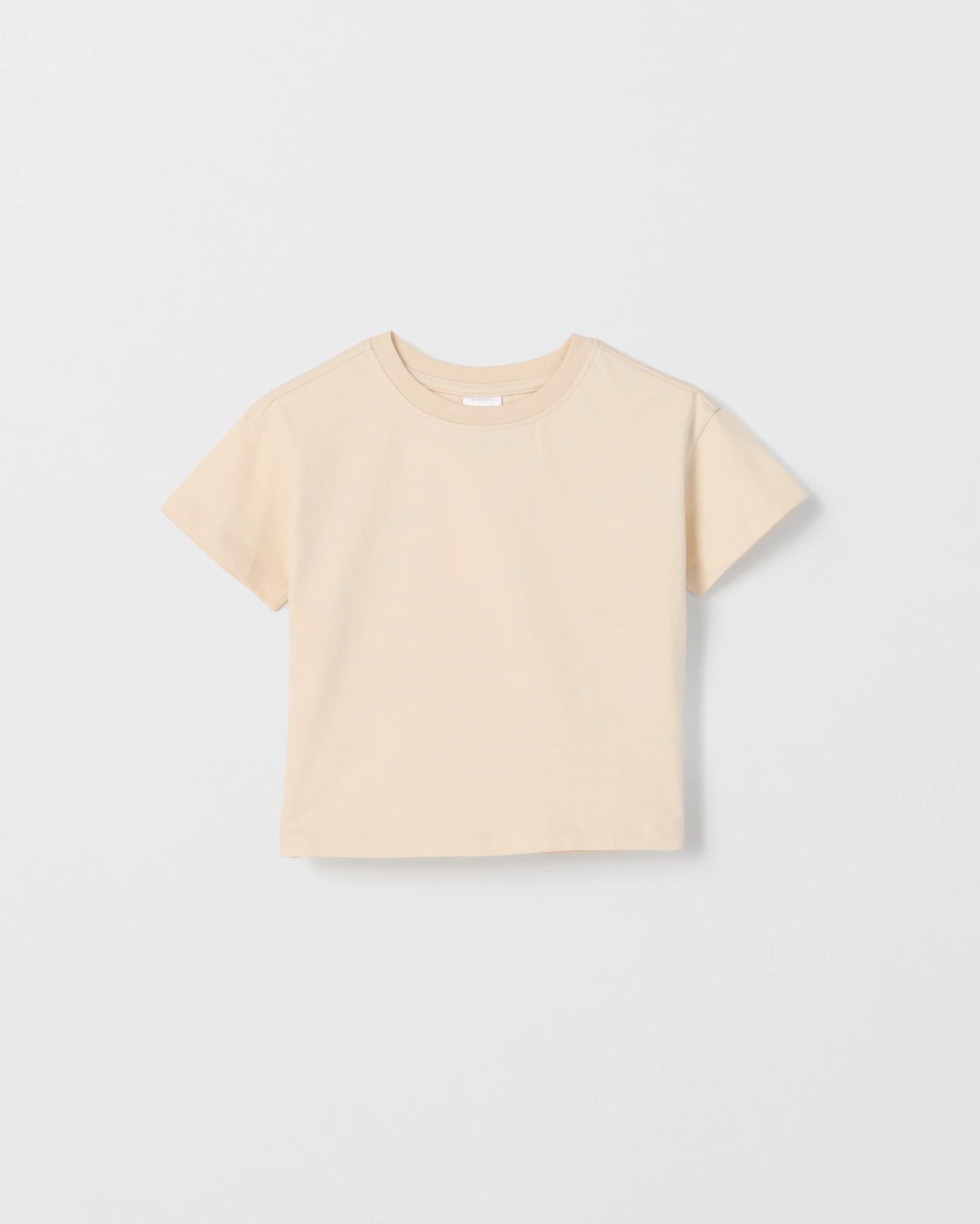 Baby Organic Cotton Plain T-Shirt - Whitecap Grey 4 of 5
