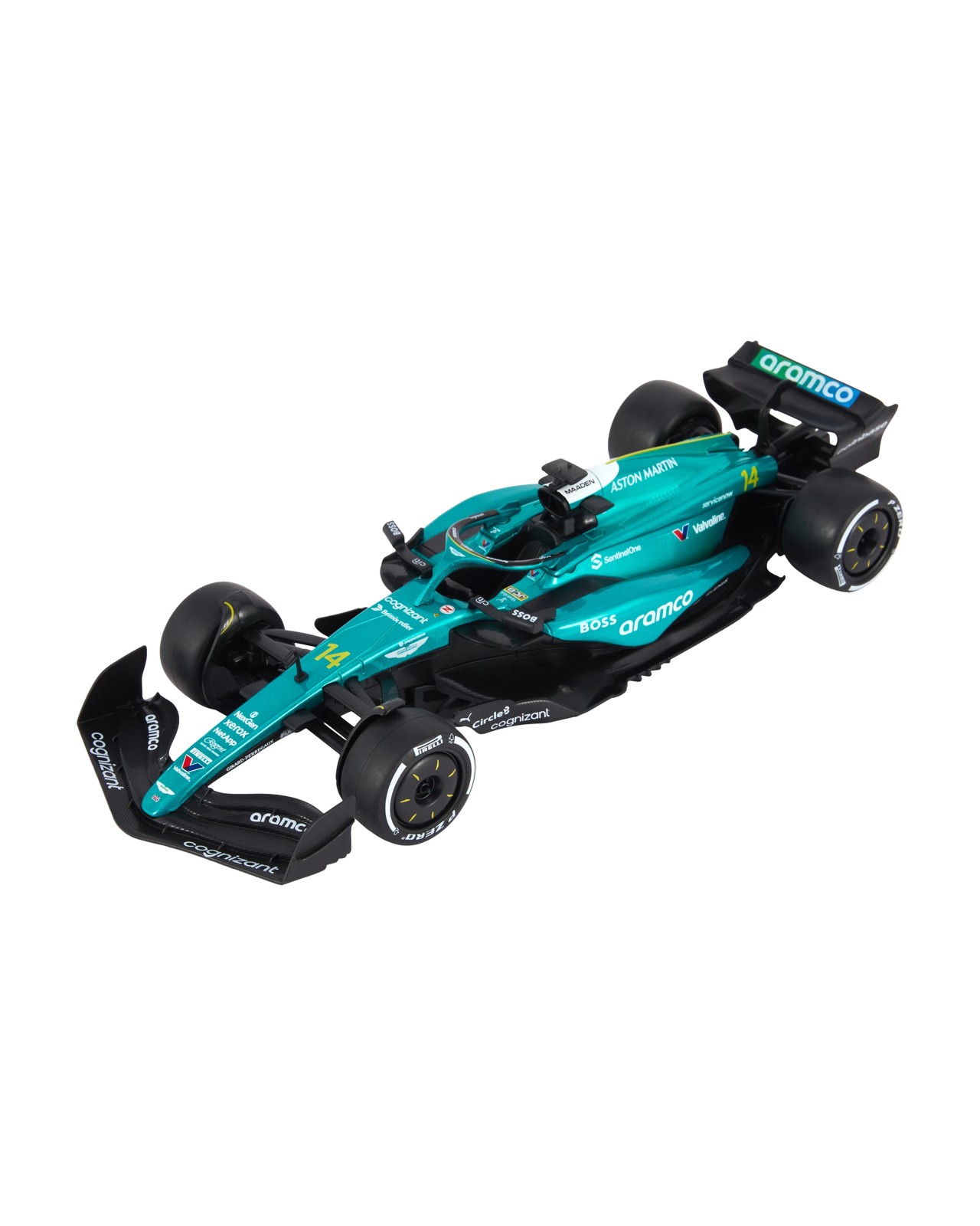 Aston Martin Aramco F1 1:18 Scale Diecast Model Race Car 2 of 5