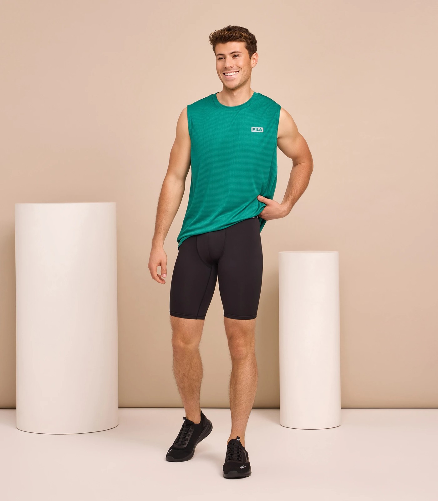 Fila compression deals shorts