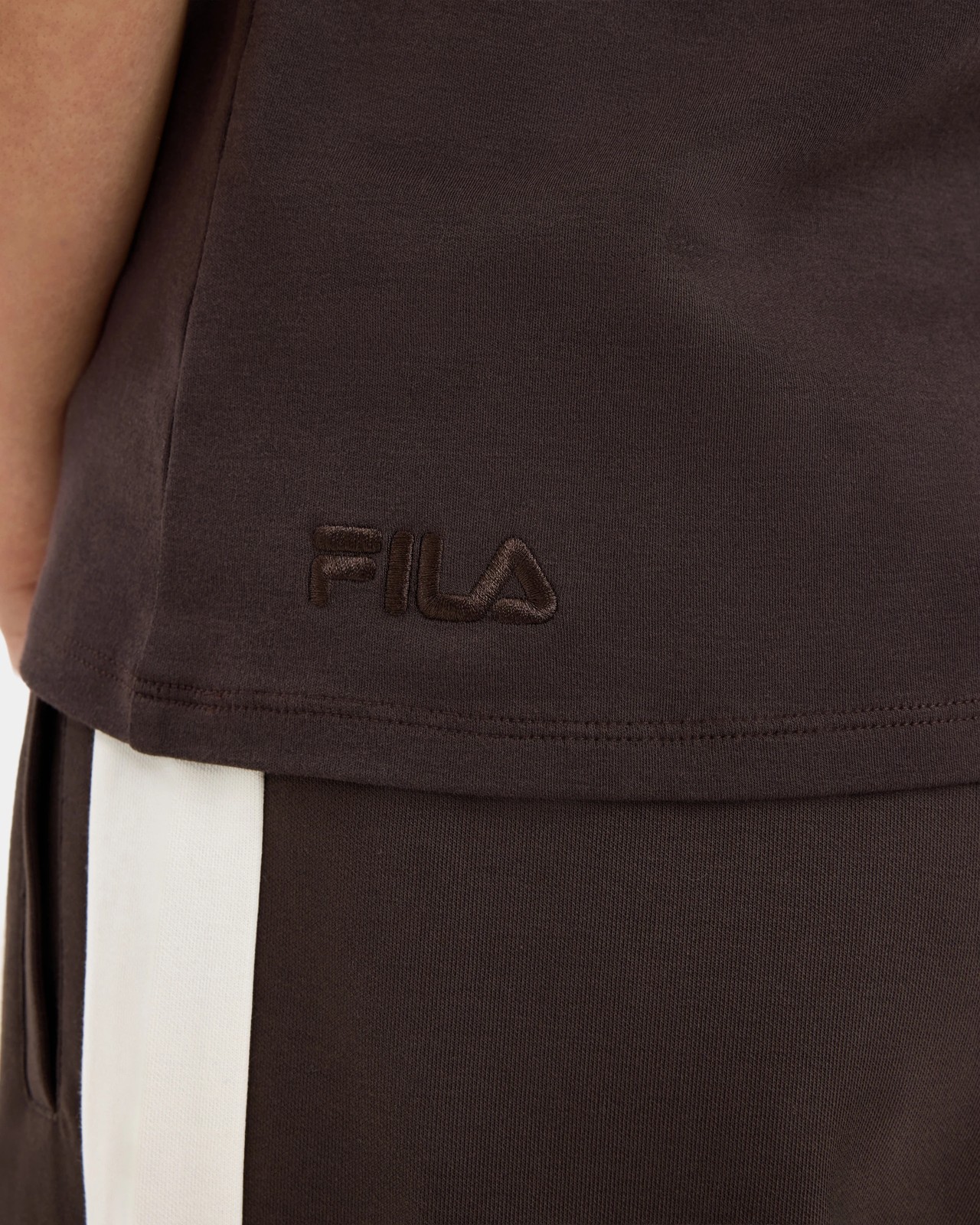 Fila Milly T-Shirt - Cocoa 5 of 5