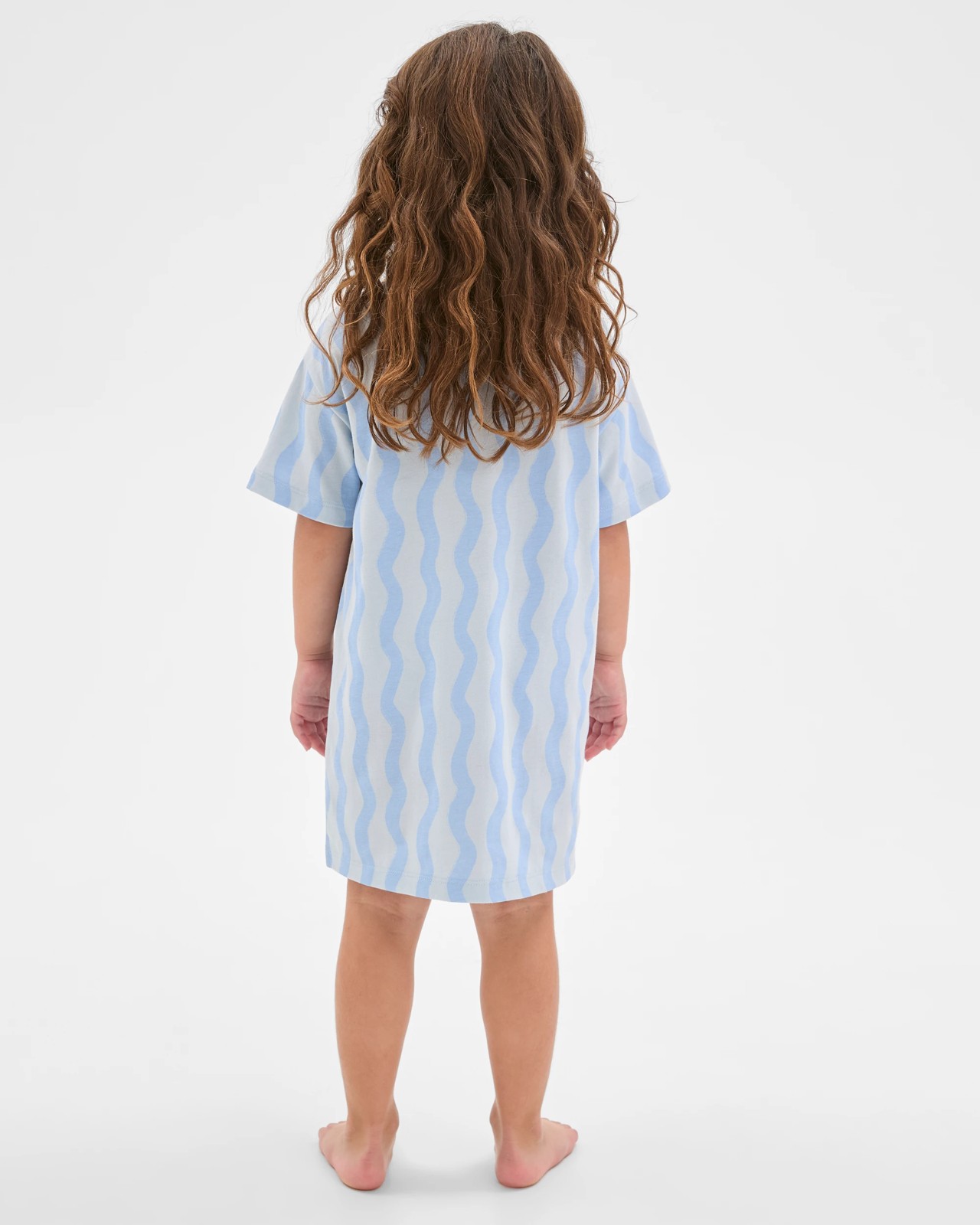 Disney Younger Girls Short Sleeve Oversized Nightie - Frozen 4 of 5