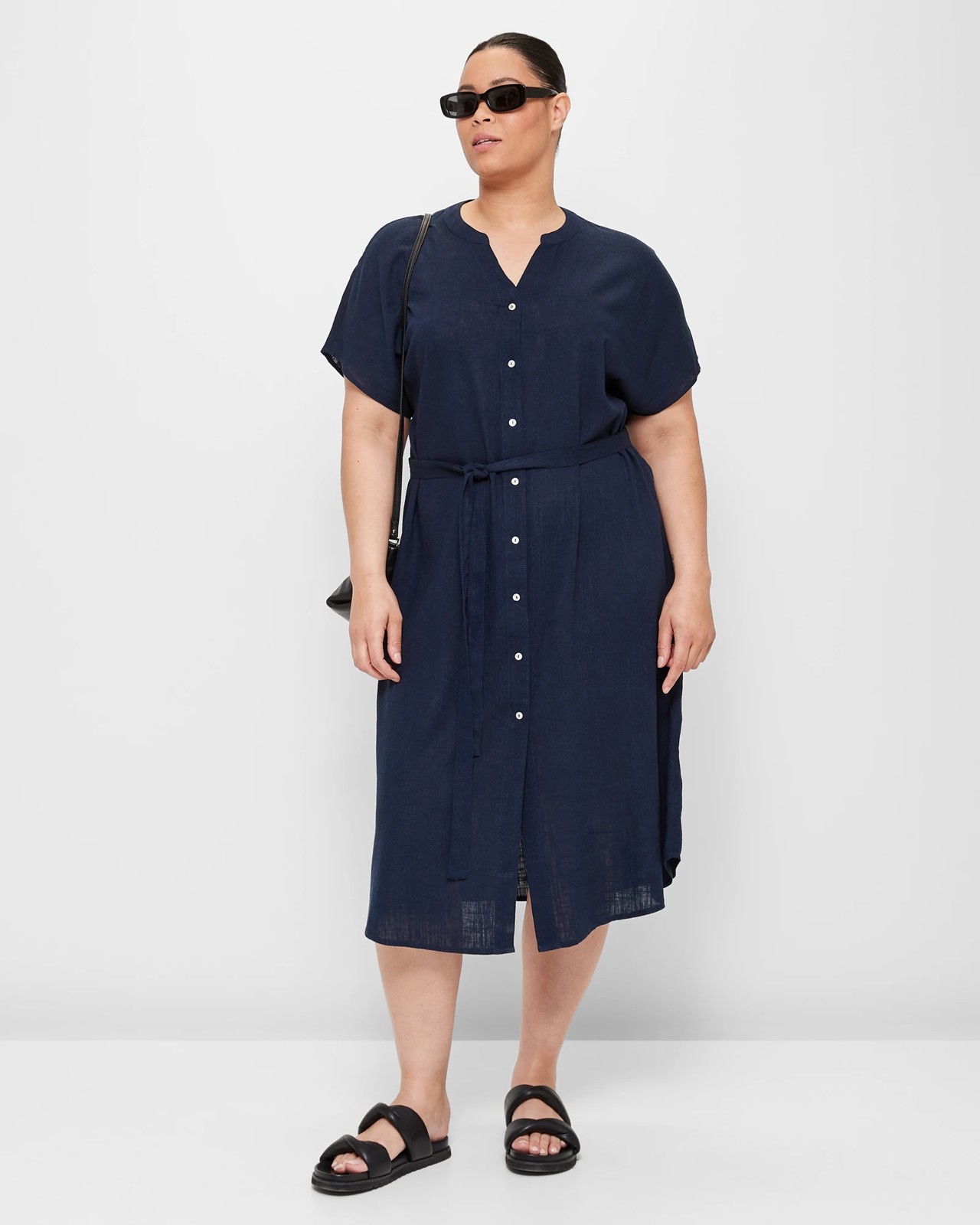 Curve on sale shirt dress