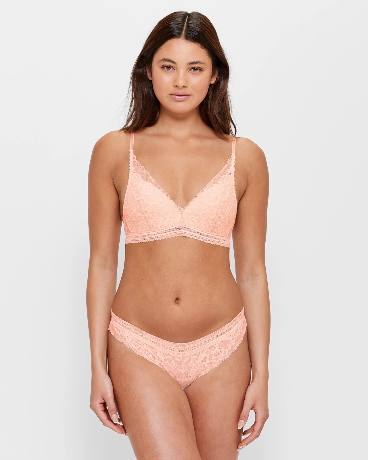 Taking A Break Ivory Seam Detail Bralette FINAL SALE – Pink Lily