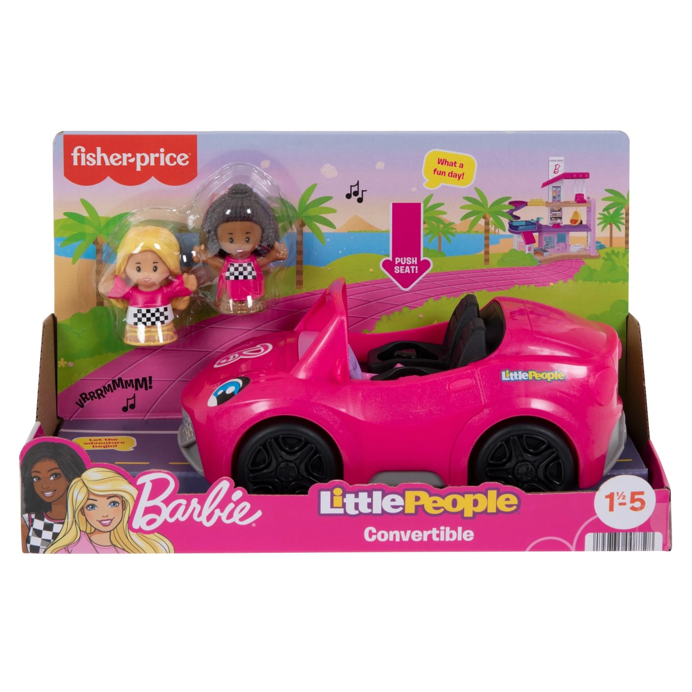 Target top barbie convertible