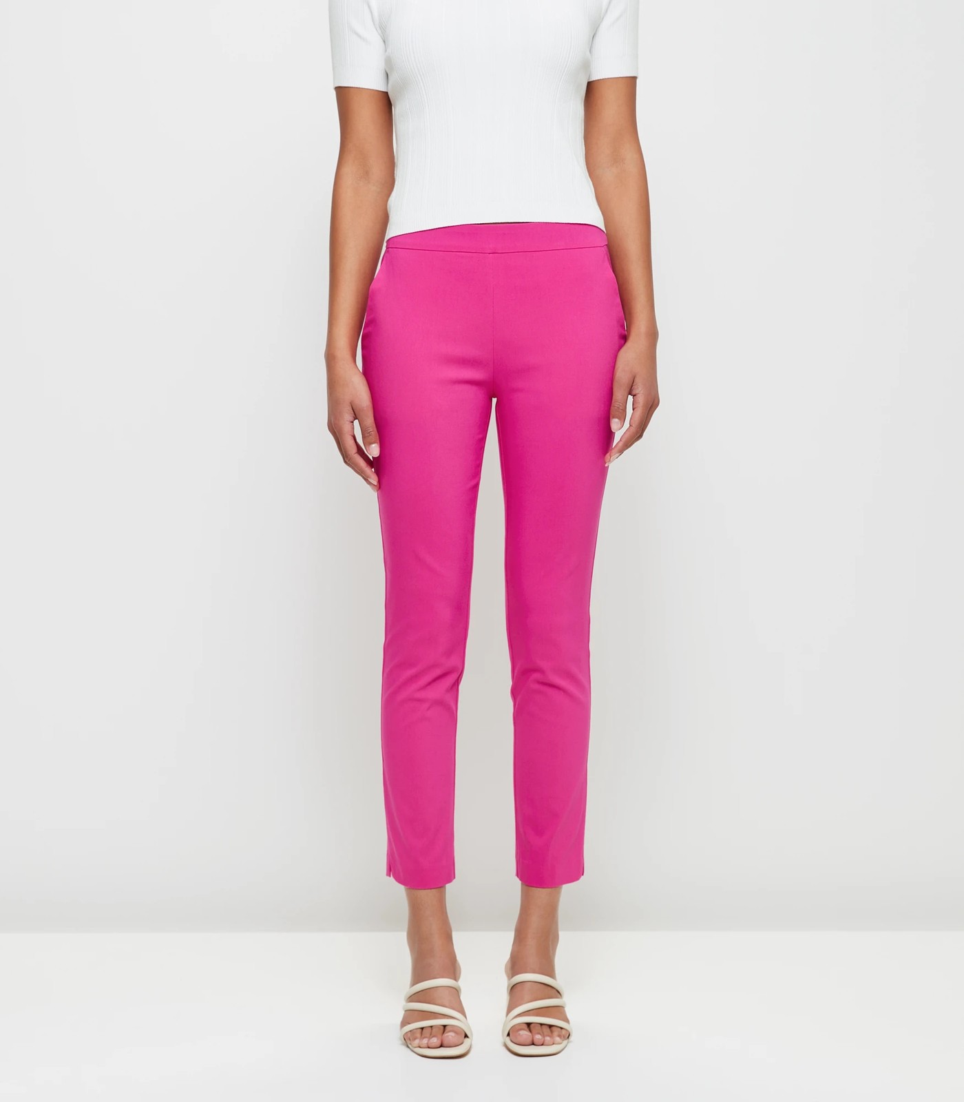 Women's Carrie Full Length Leggings Black / Pink