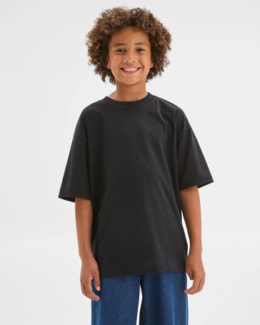 Australian Cotton Oversized Plain T-Shirt