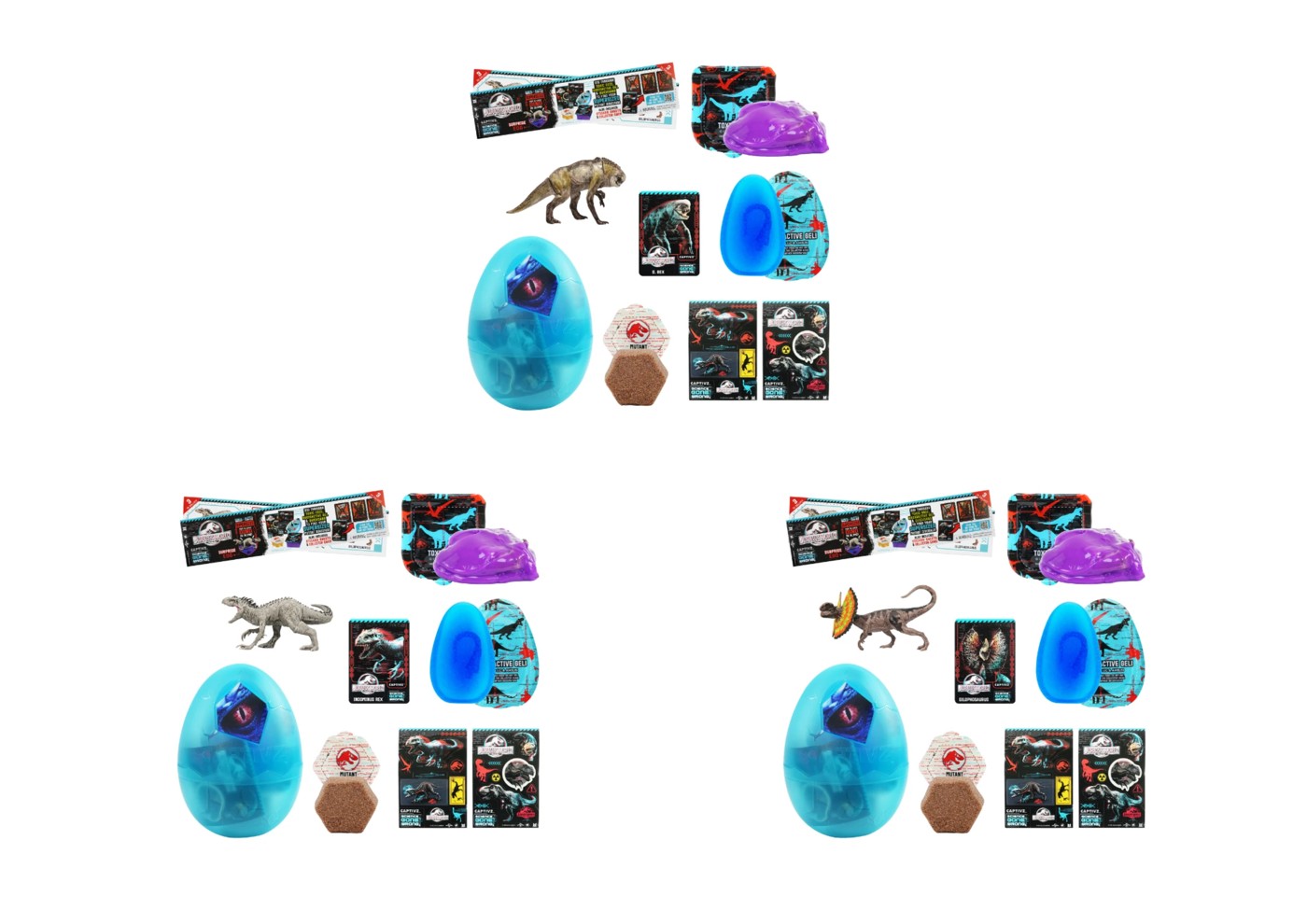Jurassic World Captivz Science Gone Wrong Surprise Egg - Assorted 2 of 3