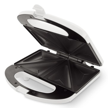 2 Slice Sandwich Maker, White - Anko