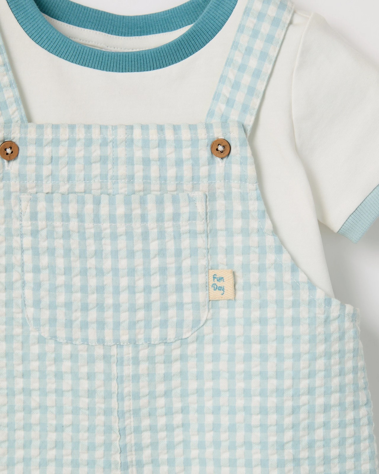 Baby Organic Cotton Shortall Set 5 of 5