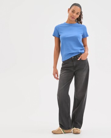 Australian Cotton Interlock Neat T-Shirt
