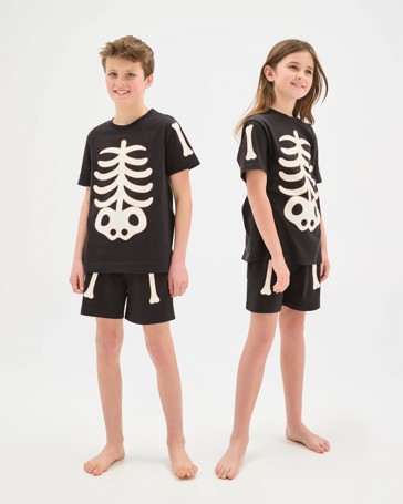 Sibling Matching Organic Cotton Older Kids Pyjama Set