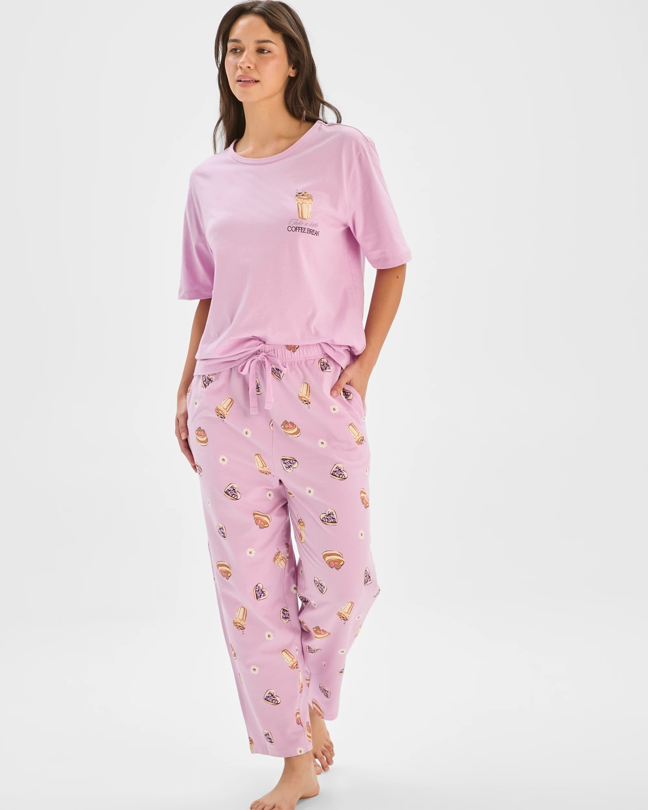 Australian Cotton 7/8 Length Pyjama Pants 2 of 6