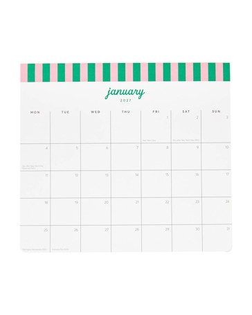 Anko 2027 Magnetic Stripe Calendar