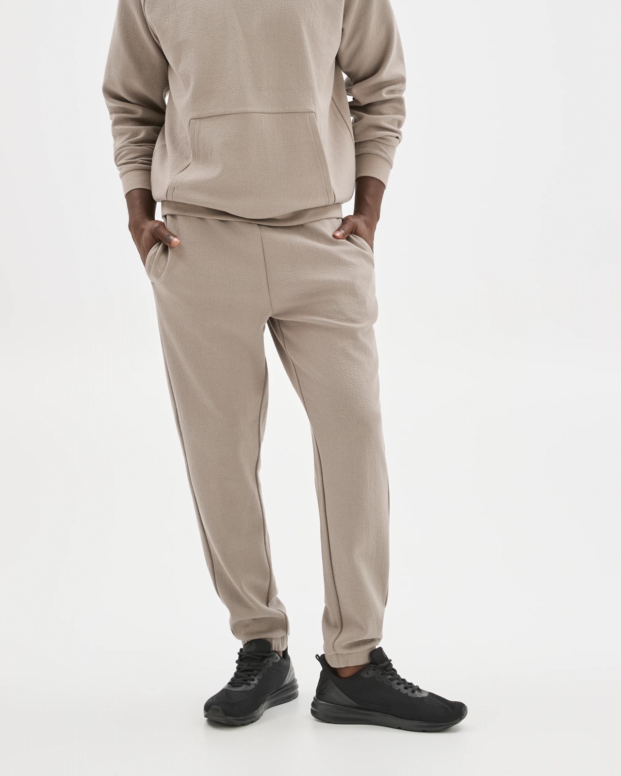 Active Textured Full Length Trackpants - Fog 4 of 5