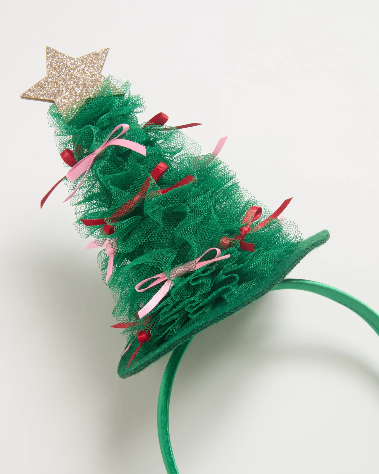 Christmas Tree Headband - Green 2 of 3