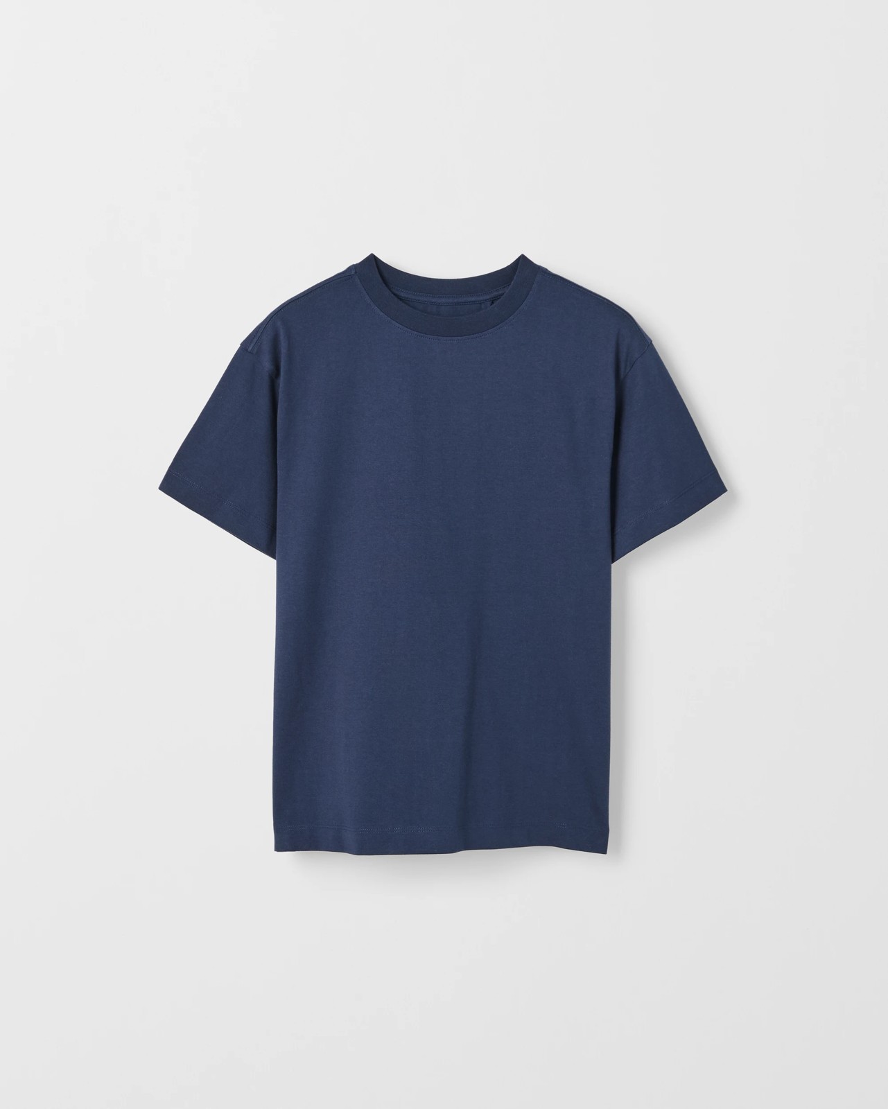Australian Cotton 2 Pack T-Shirts - Navy/Grey Marle 2 of 4