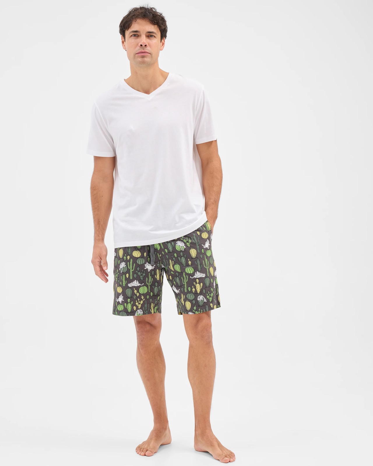 Maxx Australian Cotton Jersey Knit Sleep Shorts 3 of 5