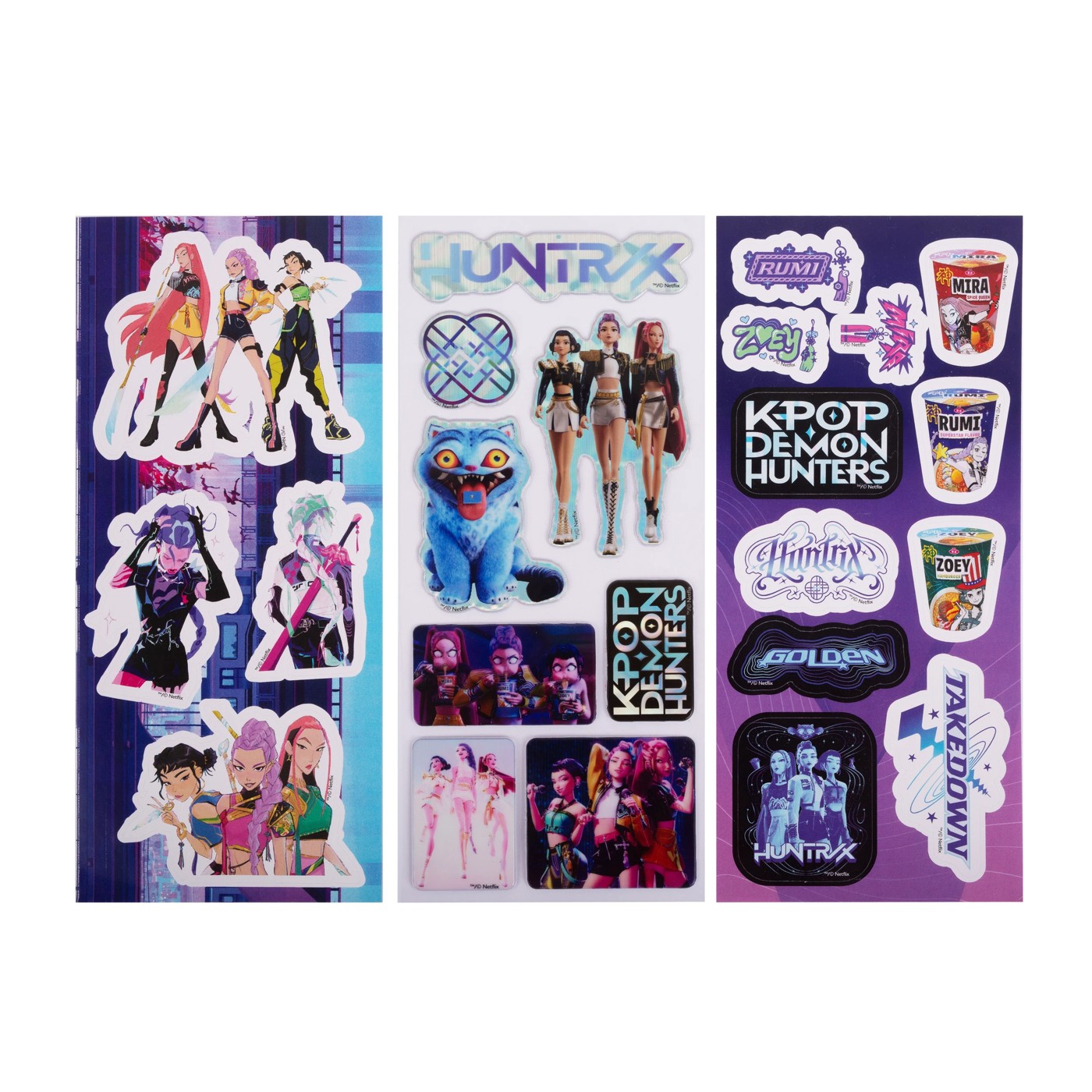 K-Pop Demon Hunters Puffy Stickers 3-Pack 2 of 3