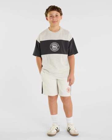 Varsity Panel Short Sleeve T-Shirt - Lonsdale London