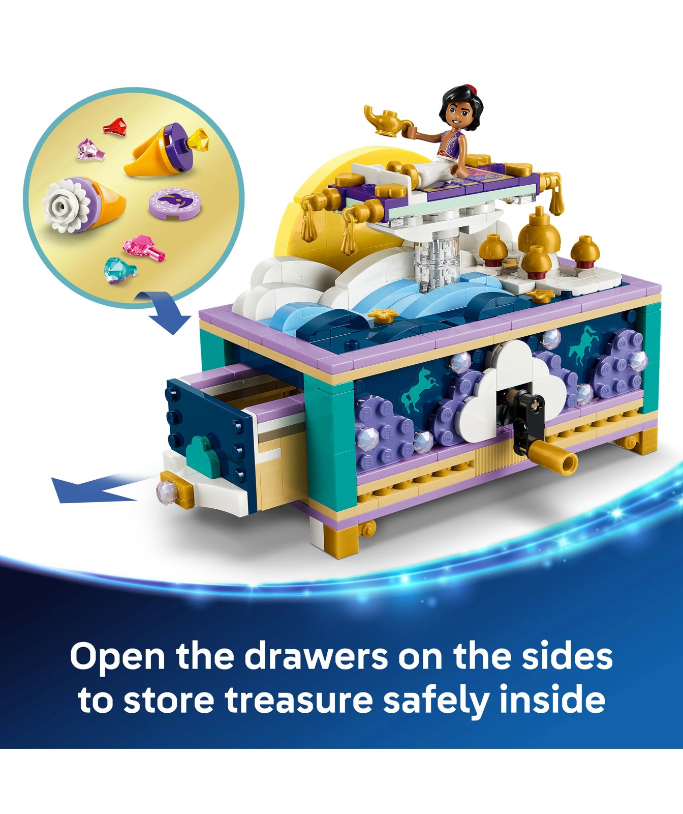 LEGO® Disney Princess Jasmine's Jewellery Box 43295 3 of 5