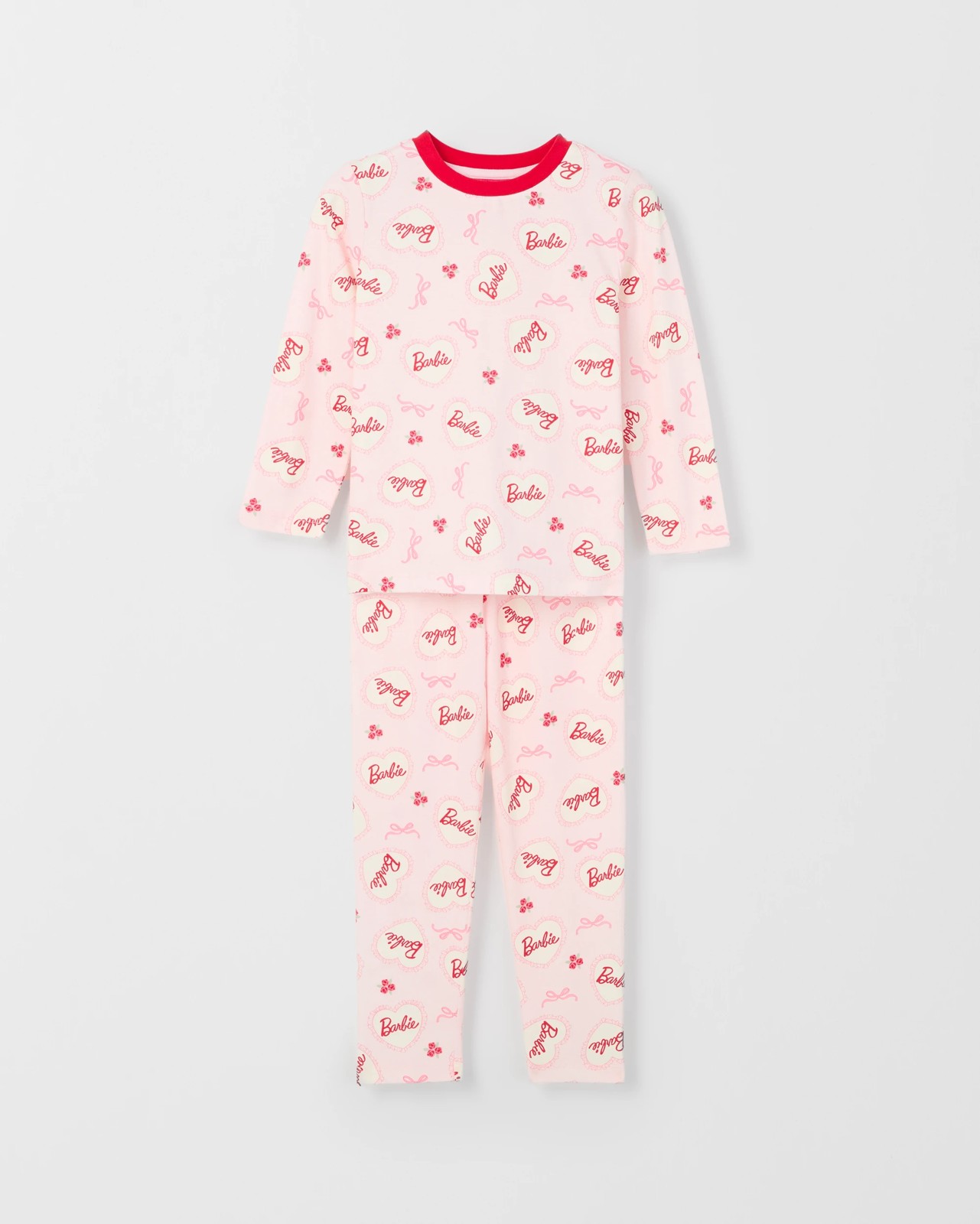 Barbie Australian Cotton 2 Pack Younger Girls Pyjama Set 3 of 5