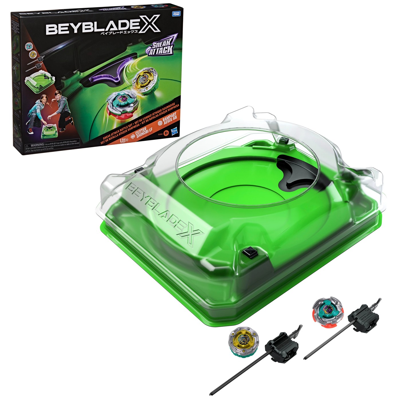 Beyblade BBX Sneak Attack Battle Set 4 of 4