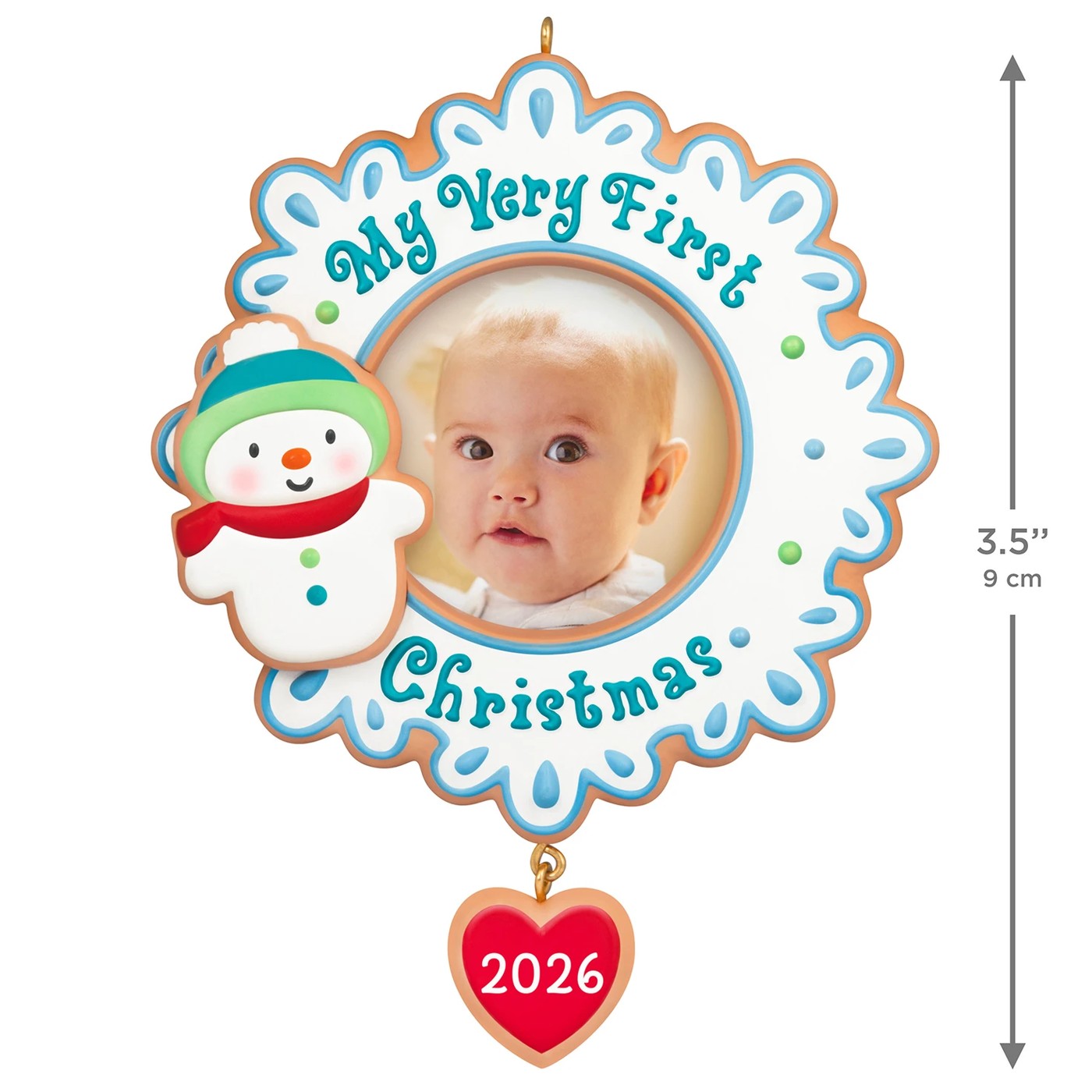 Hallmark Keepsake My Very First Christmas Photo Holder Ornament 6 of 6