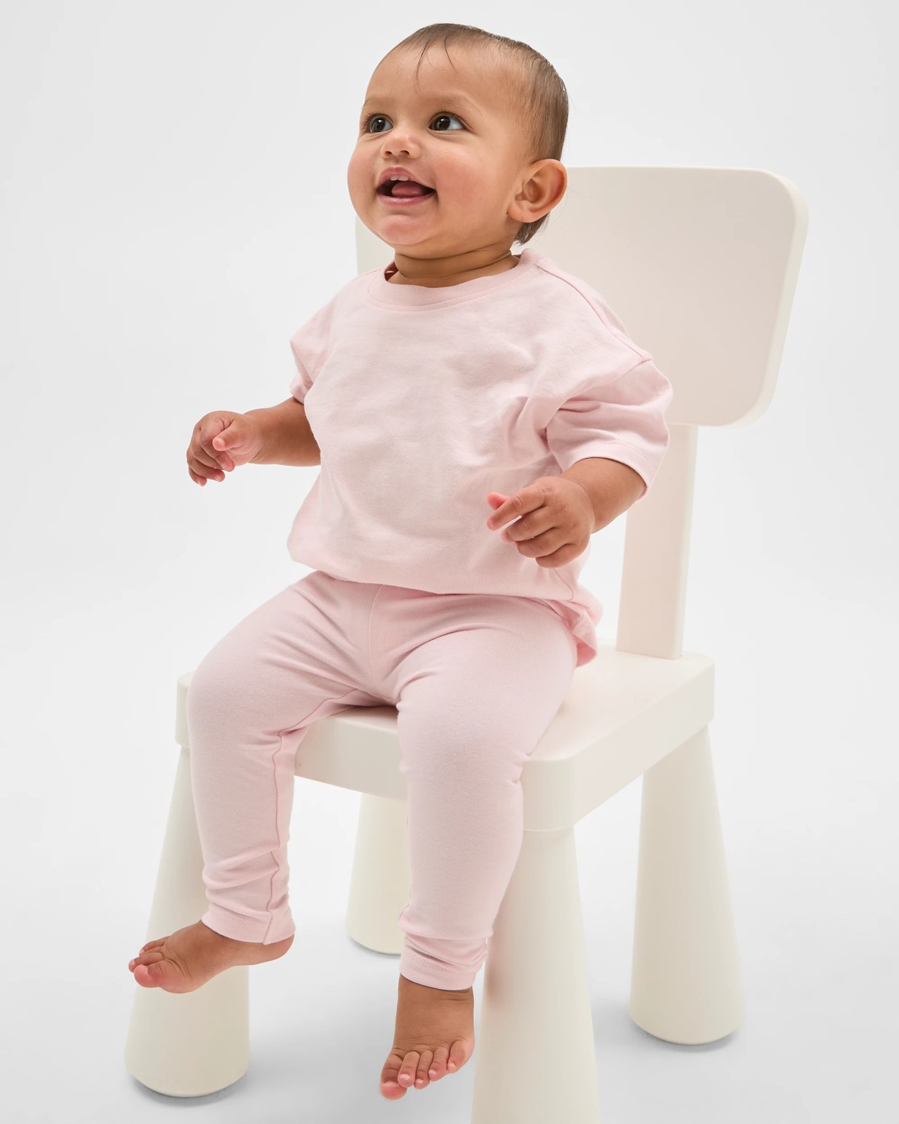 Baby Organic Cotton 3 Pack Leggings 2 of 5