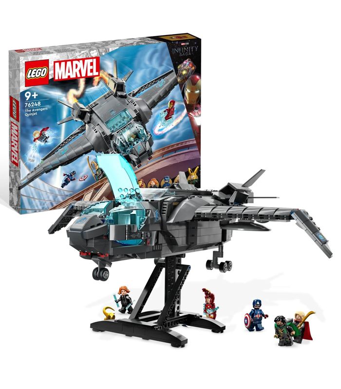 Lego Marvel The Avengers Quinjet Infinity Saga Set 76248 : Target