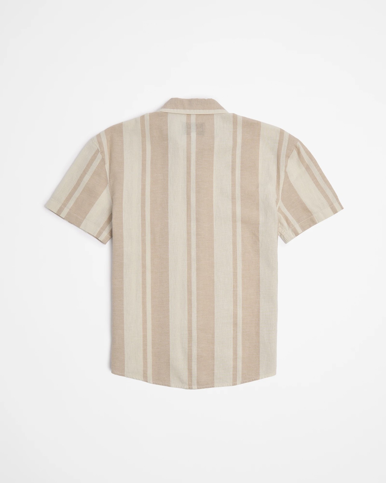 Linen Blend Textured Stripe Shirt 2 of 3