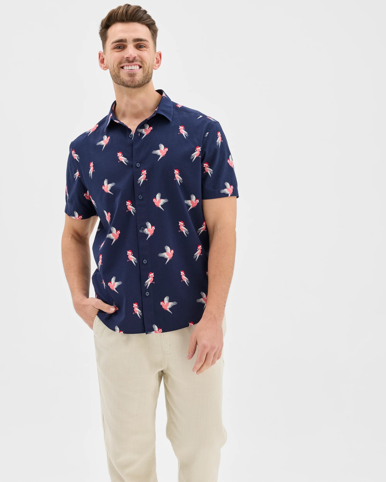 Christmas Galah All Over Print Shirt 2 of 5