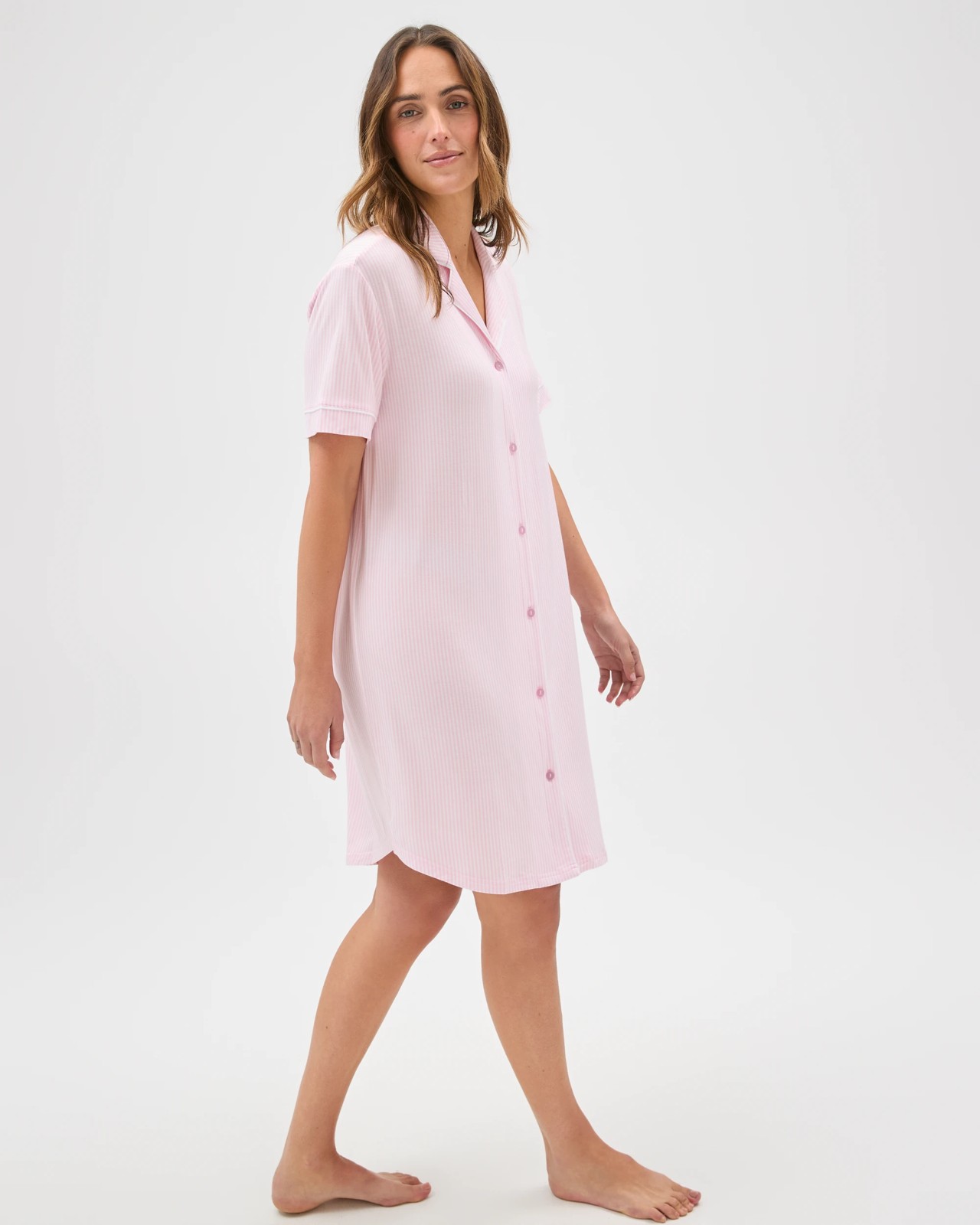 Bamboo Short Sleeve Nightshirt 2 of 6
