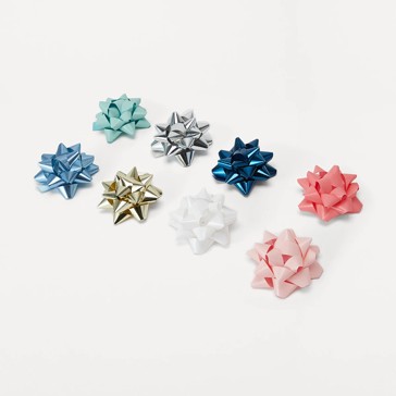 Metallic Bows, 2 Pack Assorted - Anko