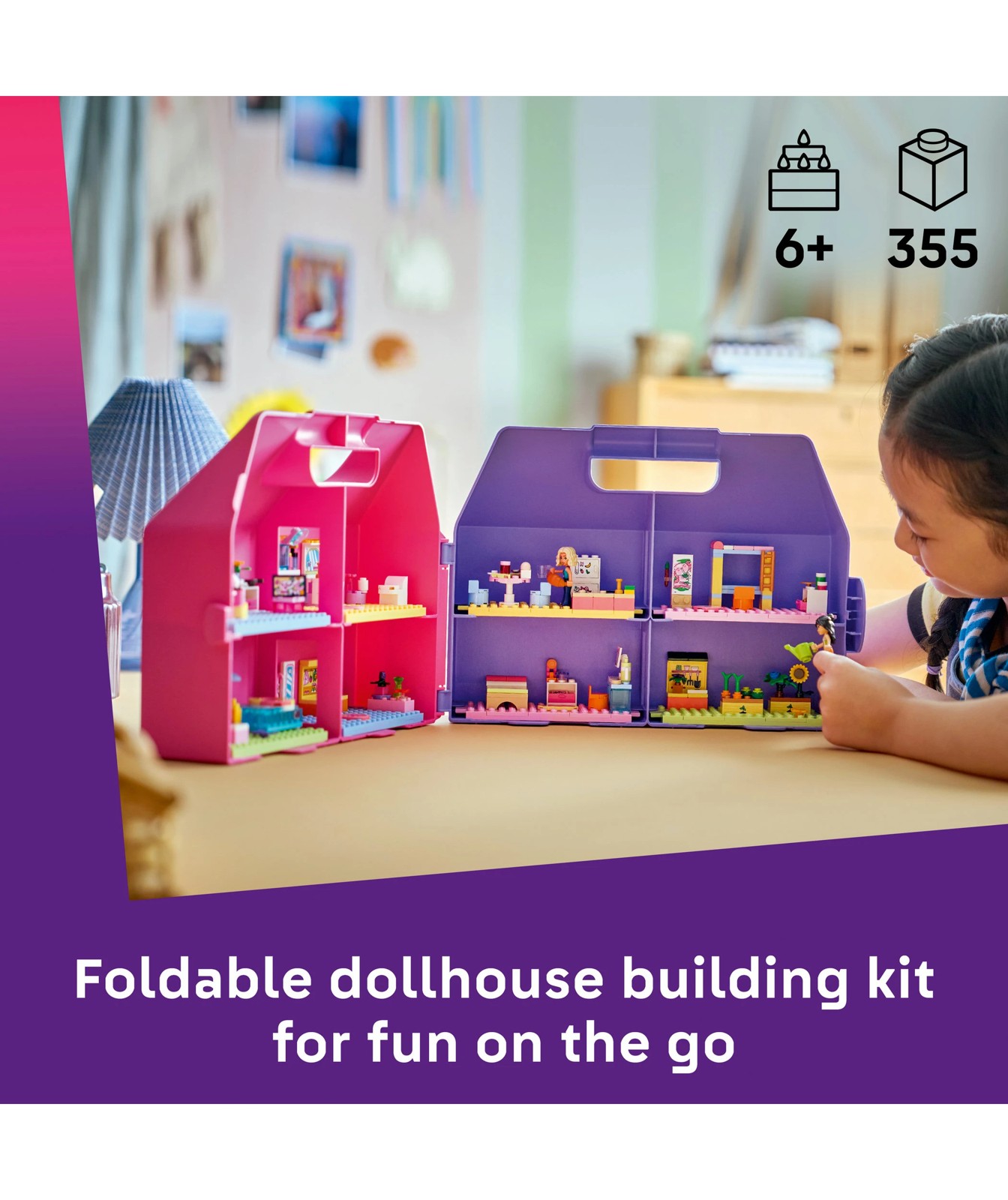 LEGO® Friends Creative Dollhouse Suitcase 42697 2 of 5