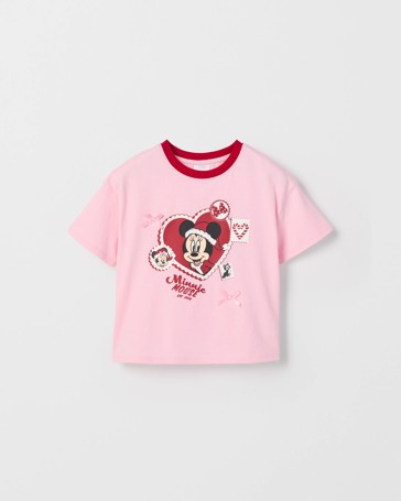 Licensed Disney Minnie Mouse Australian Cotton Christmas Event Oversized T-Shirt