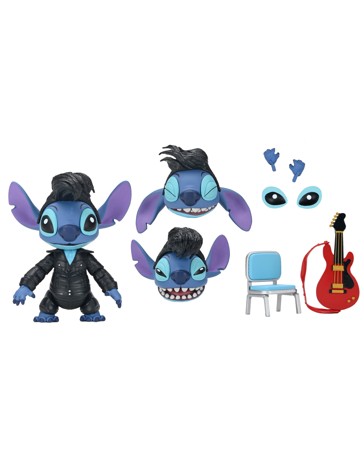 Neca-Disney Lilo & Stitch Ultimate Singer Elvis Stitch 7 Inch Scale Action Figure
