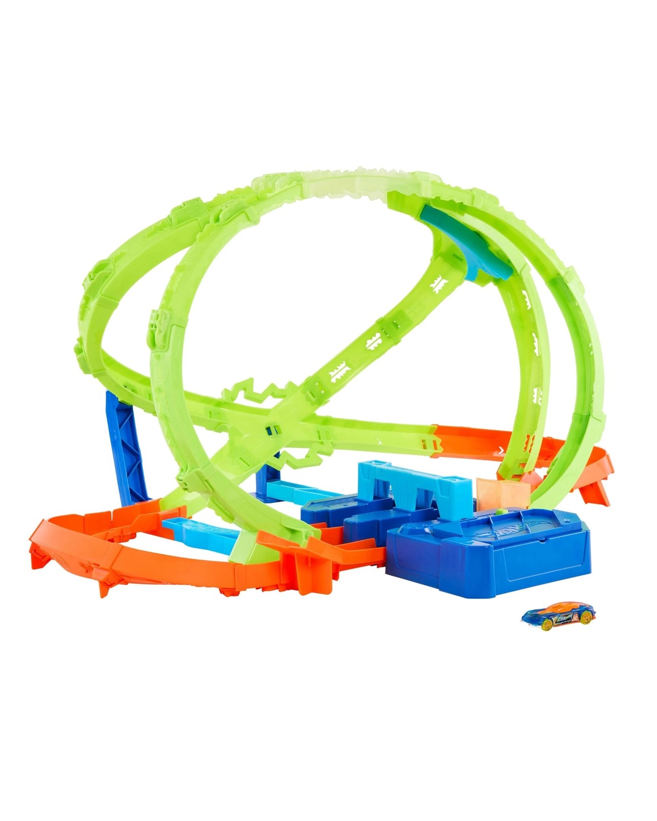 Hot Wheels Stunt Tracks Hypersphere Crash Playset 3 of 6
