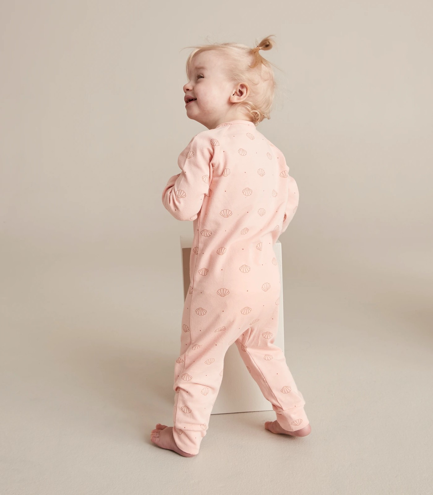 Baby Organic Cotton Footless Coverall 3 of 6