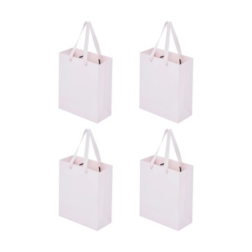4 Pack Multi Pink Gift Bags, Medium - Anko