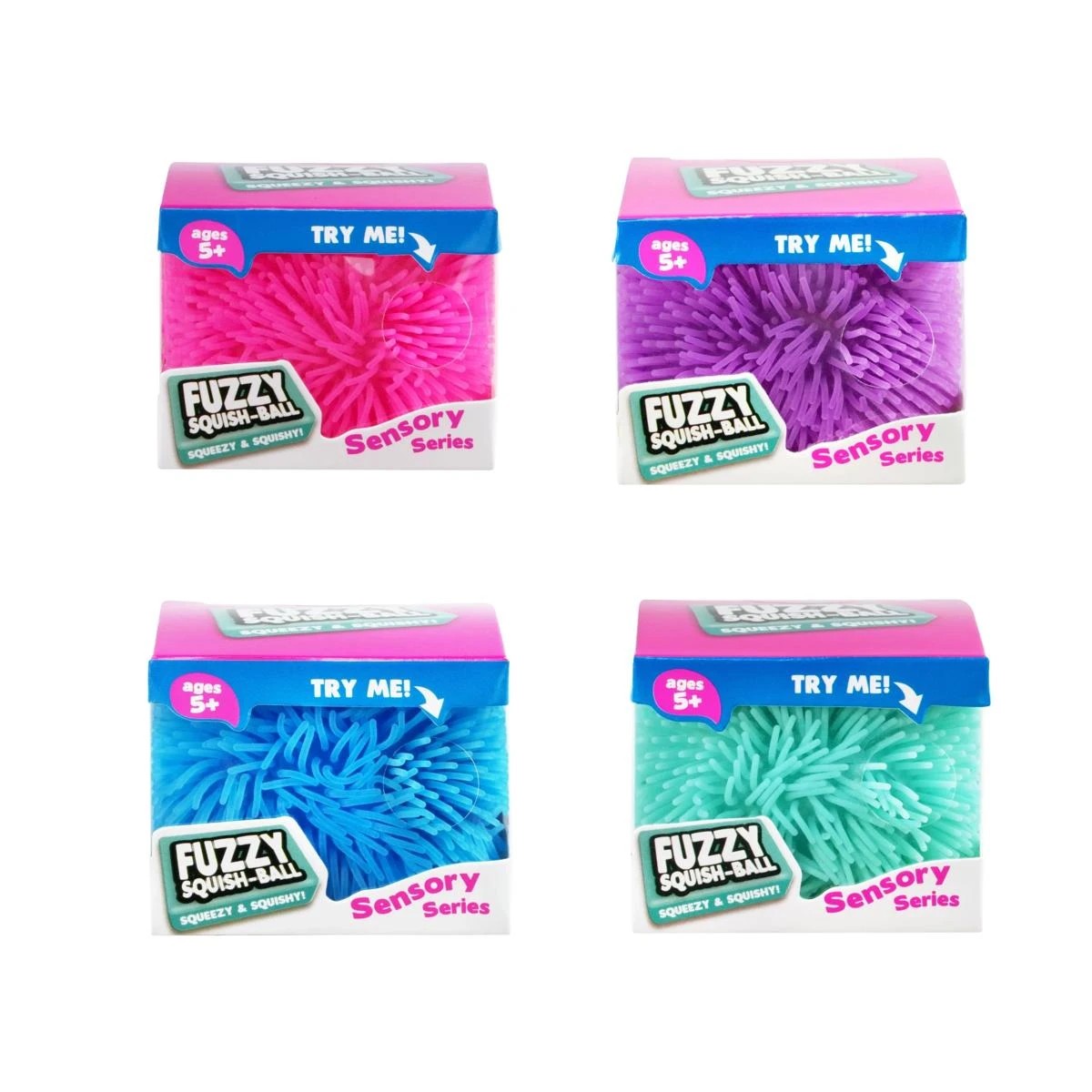 Trend Hub Fuzzy Squish Ball - Assorted 2 of 3