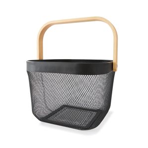 Mesh Basket, Large, Black - Anko thumbnail 2