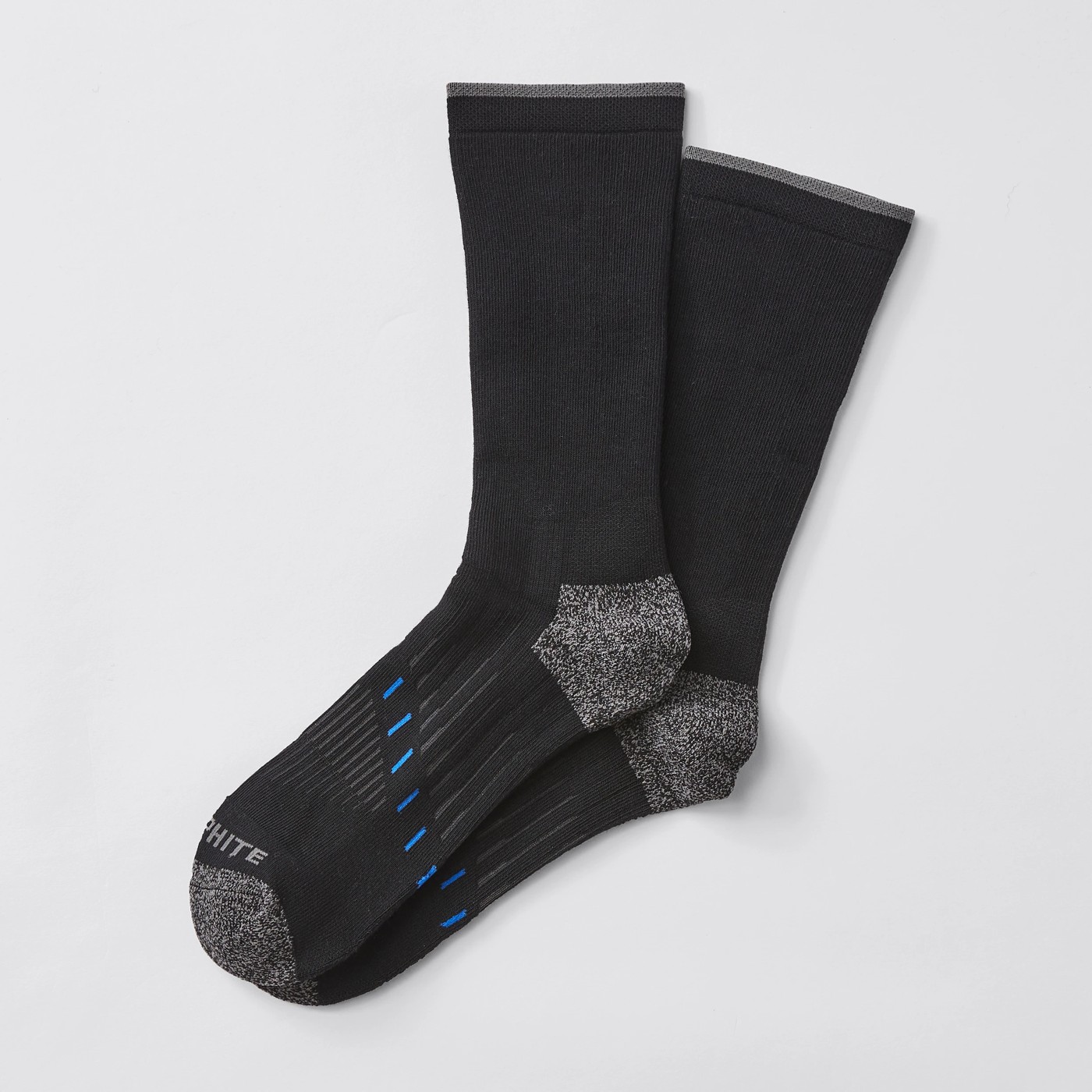 Graphite 2 Pack Performance Outdoor Socks - Black 3 of 3