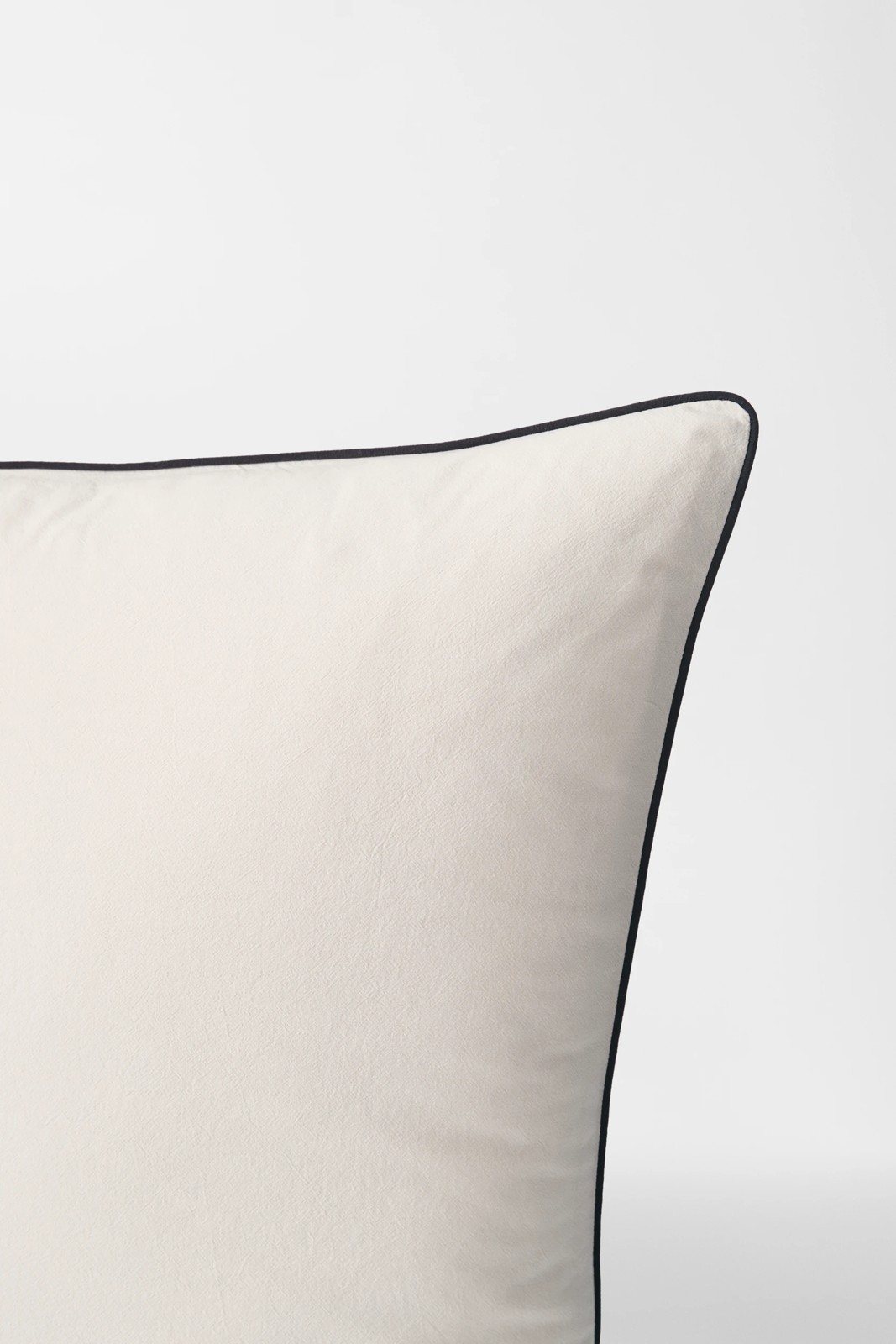 Arlo Polka Dot Stonewash Cotton European Pillowcase - Moonbeam 5 of 5