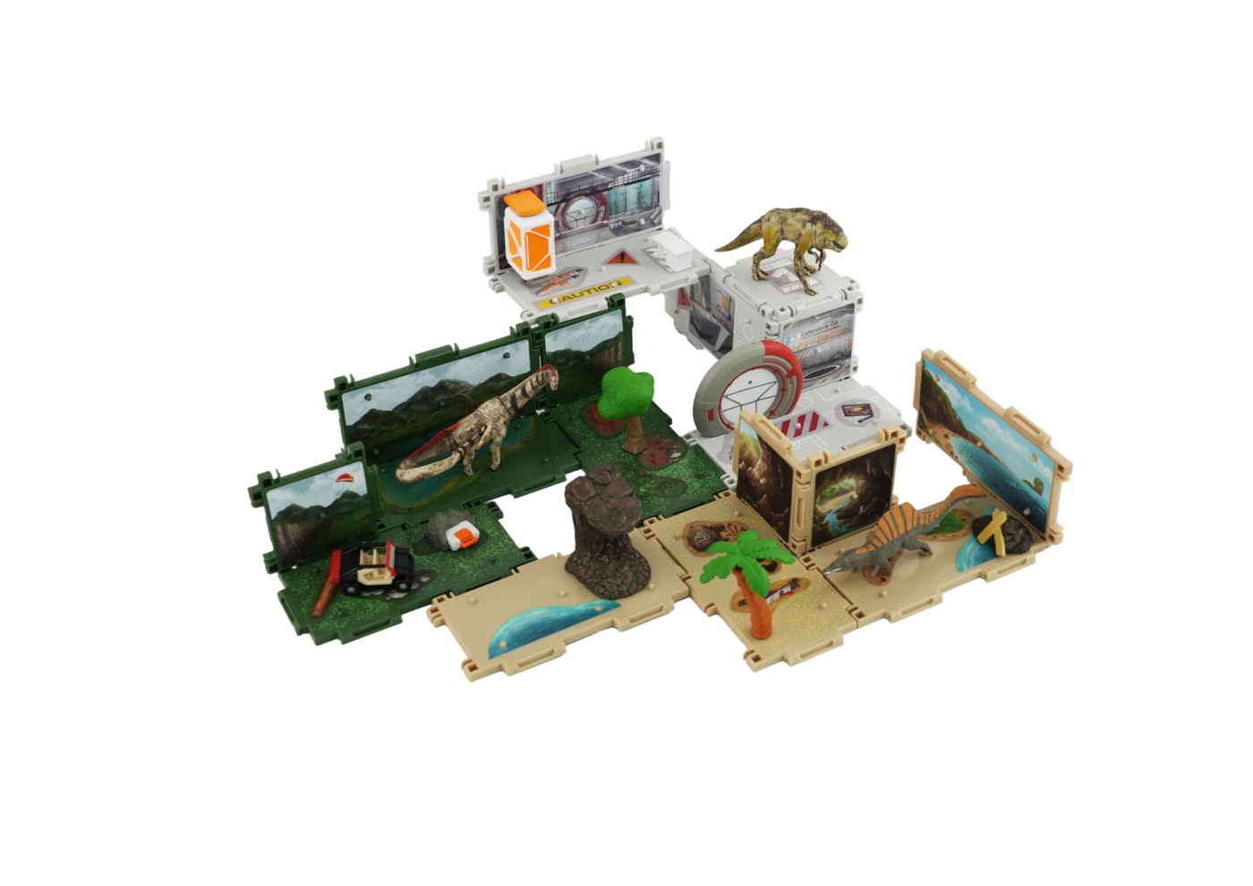Jurassic World Captivz Science Gone Wrong Dinorama - Assorted 3 of 4